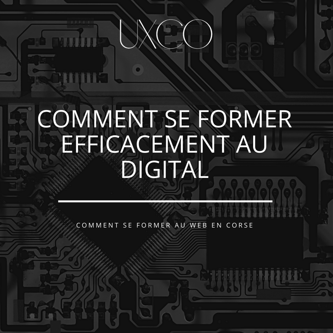 Formation web en Corse, comment se former efficacement au digital